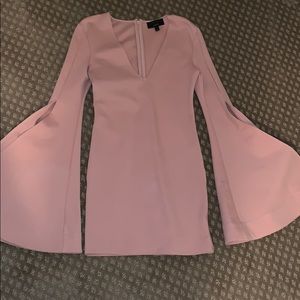 Michael Costello Pink Mini Dress